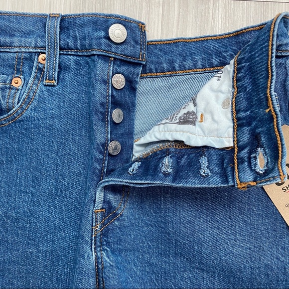 Levi’s 501 Original Denim Shorts - Picture 3 of 5